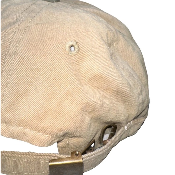 New Orleans Bourbon Street Hat Cap, Vintage, Nola Style, Tan And Olive, 90s - Picture 5 of 13